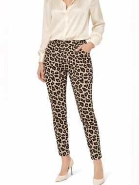 GUC Celebrity Pink SZ 13/31 Beige/black Leopard Skinny Jeans/Waist 30”-34”